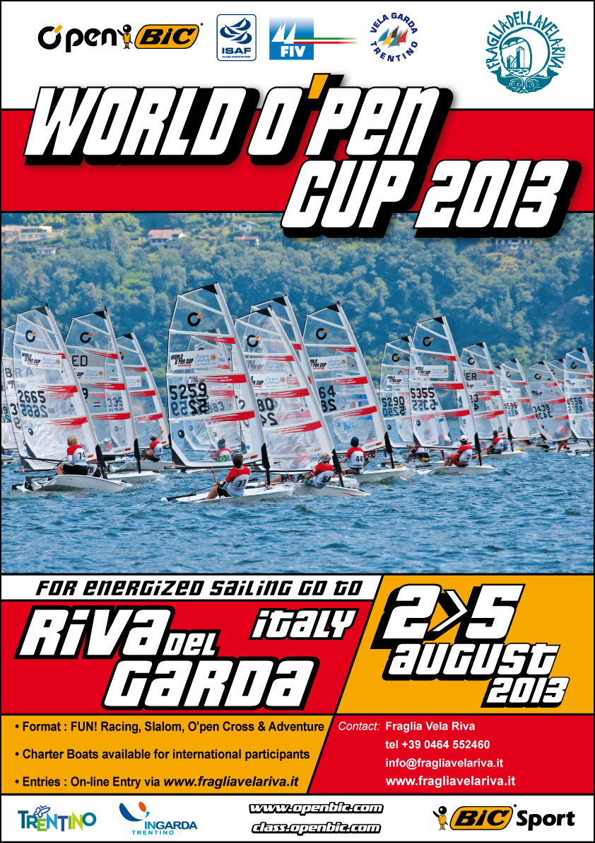 Affiche World O'pen Cup, à Riva del Garda (Italie)